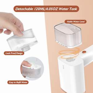 Défroisseur Vapeur Portable 1000W à Main, Brosse Pliable de Voyage Électrique pour Vêtements, Anti-Plis en 30 Secondes - Product Image 4