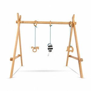 Cadre de jeu en bois pour enfants, en gymnastique, pour bébés - Product Image 2