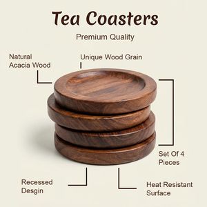 KHATI <b>HOUSE</b> Acacia Wood Chopping Block Set | Rectangle Shape Eco-Friendly Anti-Bacterial Multifunctional Kitchen <b>Tool</b> Rajasthan - Product Image 3