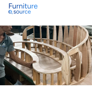 High End Hotel Furniture Casegoods Solid Wood PU Leather <b>Headboard</b> Bedroom Casegoods OEM Vietnam Custom Factory - Product Image 4