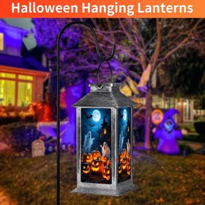Lanterna Solare per Decorazioni di Halloween, Luci Sospese da Esterno per Festività di Halloween - Product Image 2