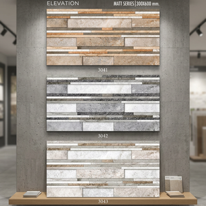 Premium 30x60cm 300x600mm Carreaux muraux numériques à glaçure mate 12x24 Conception en porcelaine Prix bon marché Fabriqué en Chine - Product Image 3