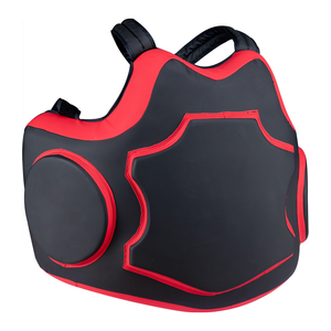 Protège-poitrine en cuir personnalisé pour la boxe, protection corporelle respirante en mousse pour l'entraînement MMA, lutte, kickboxing, Muay Thai 2026 - Product Image 3