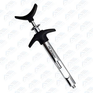 Seringue dentaire 1.8ml en acier inoxydable à tête plate harpon conception seringues procédures dentaires Instruments chirurgicaux dentaires - Product Image 2