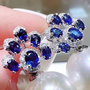 French Style S925 Silver Dangle Earrings with Natural Gold Bead 11-12mm Simple Fashion Design Hundred <b>Matching</b> Gift <b>Box</b> Included - Product Image 3