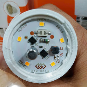 หลอดไฟ LED ทรงกลม 3 วัตต์ 300 ลูเมน 78 ลูเมน/วัตต์ ตัวเรือนอะลูมิเนียมสำหรับโรงแรม ขั้ว B22/E27 6500K/3200K CRI83 AC 220V รับประกัน 2 ปี จำนวน 20,000 ชิ้น - Product Image 1