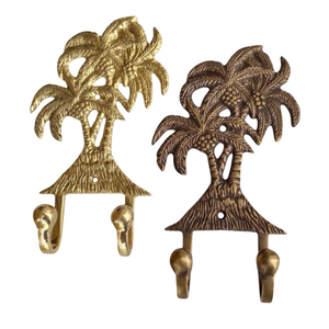 Patère murale décorative vintage en métal moulé à motif floral sauvage, crochet simple pour manteau, robe et chapeau, pour la décoration du salon - Product Image 4