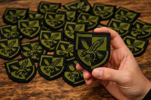Patch tactique brodé style 16th Air Assault TRF, insigne de manche à boucle auto-agrippante, insignes de signalisation - Product Image 6