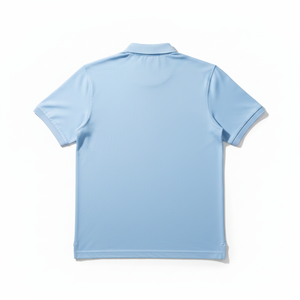 เสื้อโปโลชาย เสื้อโปโลคุณภาพสูงสำหรับผู้ชาย เสื้อยืดโปโลผ้าฝ้ายลายเรียบ แขนสั้น คุณภาพแบรนด์ - Product Image 3