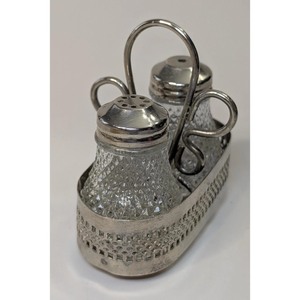 Juego de Saleros y Pimenteros de Cristal y Acero Inoxidable con Soporte Metálico, Herméticos, Aptos para Lavavajillas, Duraderos, Utensilios para Hierbas y Especias - Product Image 3