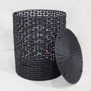 Artex Dong Thap Panier de rangement en jacinthe d'eau d'usine pour la lessive Organisation de la maison et artisanat décoratif - Product Image 3