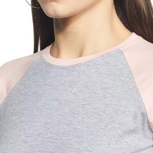 Women's <b>Raglan</b> Sleeve Color Block T-Shirt Crew Neck Short Sleeve Regular Fit Casual Jersey <b>Top</b> Spring Summer Breathable - Product Image 5
