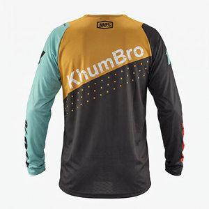 Maillot de Ciclismo de Montaña Ligero KhumBro para Hombre, Manga Larga, Material de Poliéster, Absorbe la Humedad y Transpirable - Product Image 6