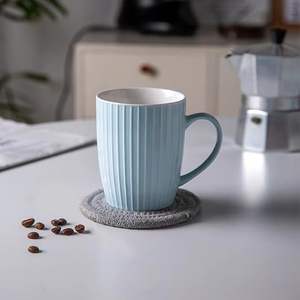 Mug à café en céramique de qualité supérieure, couleurs personnalisées, logo, compatible lave-vaisselle et micro-ondes, avec infuseur à thé, prix bas, Inde - Product Image 1