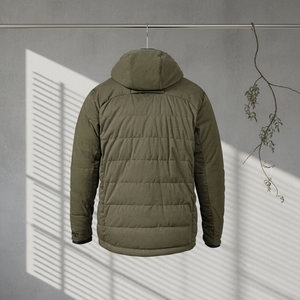 Chaqueta Táctica Aislante Premium para Hombre, Ligera, con Capucha, Resistente al Viento, Estilo Primaloft, para Senderismo, Uso Diario, Invierno, DDP - Product Image 3