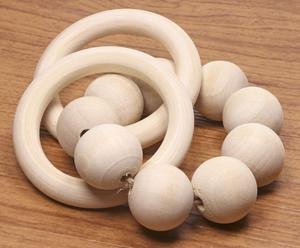 Natural Wooden <b>Ring</b> Decoration Unfinished Round Craft <b>Ring</b> for DIY Macrame Jewelry Pendant Home Decor - Product Image 3