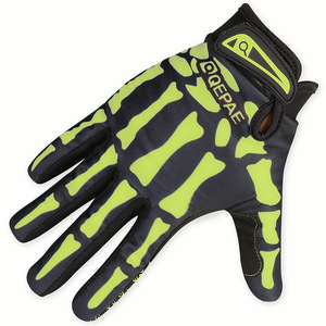 Gants de VTT personnalisés à doigts complets avec écran tactile et fermeture auto-agrippante pour le cyclisme en montagne - Gants de sport respirants haute performance - Product Image 6