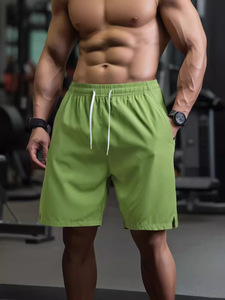 Pantalones Cortos Deportivos para Hombre con Logotipo Personalizado, Cintura Elástica, Dobladillo Dividido, 5 Pulgadas de Entrepierna, Ropa Deportiva Activa para Gimnasio y Entrenamiento - Product Image 4