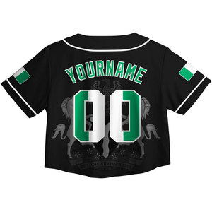 Chemise de baseball personnalisée pour femmes, nom personnalisé, numéro, logo d'équipe, impression par sublimation de haute qualité - Product Image 3