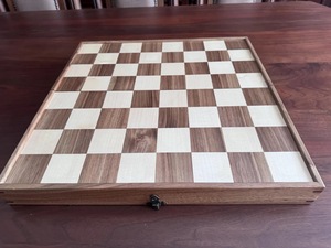 ILAHI's Eco-Friendly Rustic Polished Rectangle <b>Chess</b> <b>Board</b> Game 100% Handmade Pure Wood Animal/Love Style Customized Size <b>Chess</b> - Product Image 4
