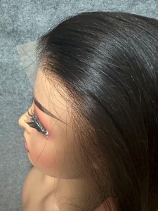 Peluca de Cabello Humano con Encaje Transparente HD, de Alta Calidad, para Uso Diario, Sin Pegamento, Pre-Desplumada, con Línea de Cabello Natural, Disponible para la Venta - Product Image 2