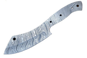 Handmade Stainless Steel Eco-Friendly Craftsman Style <b>Knife</b> Making Kit Leather Sheath Professional Kitchen <b>Fish</b> Cleaver OEM - Product Image 3