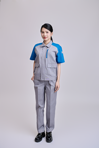 Ensemble de vêtements de travail de sécurité à haute visibilité à manches longues pour hommes |   Tissu TC anti-rides, respirant, confortable et durable de la marque FMF - Product Image 6