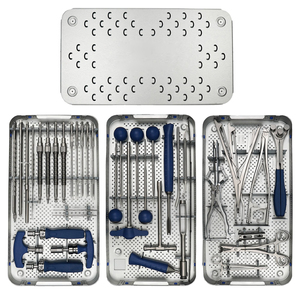 Instrumentos Quirúrgicos Ortopédicos Manuales de Acero Inoxidable de Alta Calidad con Nuevo Diseño para Cirugía Ósea, Sistema Completo para Fémur - Product Image 6