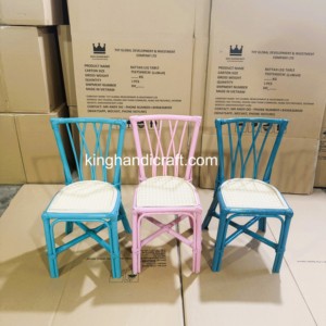 Chaises en rotin faites à la main pour enfants, idéales pour la location événementielle, les anniversaires d'enfants, les mariages, les fêtes de crèche et la décoration de fêtes d'anniversaire - Product Image 6