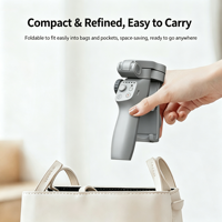 Stabilisateur de smartphone 3 axes, stabilisateur portable pour téléphone avec télécommande sans fil et contrôle du zoom pour la diffusion en direct