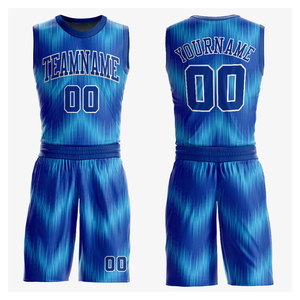 Ensemble d'uniformes de basketball d'été grande taille pour hommes, respirant, 100 % polyester, maillot et short, couleurs personnalisables, tenue de sport d'équipe haute performance - Product Image 1