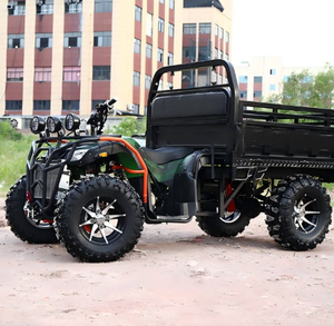Nouveau 2026 Quad utilitaire 4x4 350cc 4 temps essence/diesel avec remorque de transport basculante hydraulique, transmission par arbre, automatique, capacité de charge 800 kg, pour usage agricole - Product Image 1