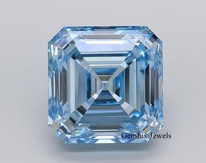 Diamante de Laboratorio de Corte Pera Azul Intenso de 7.5 Quilates, Certificado IGI, Claridad VS, Diamante Cultivado en Laboratorio - Product Image 1