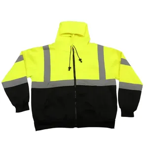 เสื้อแจ็คเก็ตทำงานกันน้ำสำหรับฤดูหนาวและฤดูร้อน สะท้อนแสง สำหรับคนงานในอุตสาหกรรมช่างยนต์ เสื้อแจ็คเก็ตนิรภัยที่เกี่ยวข้อง - Product Image 5