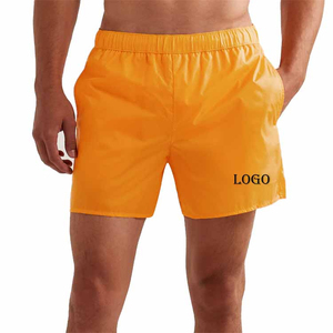 Pantalones Cortos Deportivos de Secado Rápido para Hombre, Logotipo Personalizado Impreso, Transpirables, Ecológicos, Resistentes al Viento, 100% Poliéster - Product Image 1