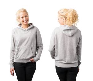Logo sweat coton polaire femmes col rond pull pull surdimensionné impressions personnalisées sweat 2023 personnalisé broderie vêtements - Product Image 6