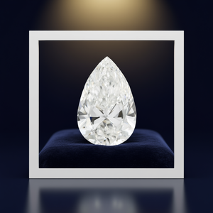 Diamant en forme de poire cultivé en laboratoire certifié IGI, 15 carats, qualité VVS2, diamant non monté pour bijoux - Product Image 3