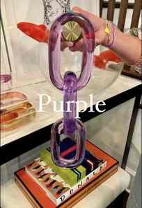 โซ่เรซิ่นใสแบบหนาคุณภาพสูง โซ่เส้นใหญ่สำหรับตกแต่งบ้านและสำนักงาน มีหลายขนาดให้เลือก - Product Image 3