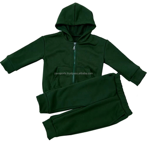 Conjunto Deportivo Informal para Niños con Cremallera, Chándal para Niños al por Mayor, Ropa Deportiva Transpirable con Cremallera para Niños, OEM en Venta - Product Image 4