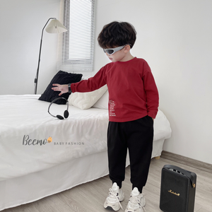 Best Quality Top Design Fashion Boy's Casual Winter Clothing Set for <b>Toddler</b> Boys Long Sleeve Solid Pattern Boys Sets - Product Image 1