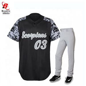 Pantalones de Béisbol y Sóftbol al Por Mayor, Tallas Grandes, Estampados, Personalizables, de Secado Rápido, Conjunto Deportivo Transpirable - Product Image 3