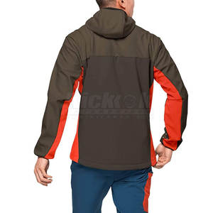 Modern Design Hooded <b>Thin</b> Wind Resistant <b>Waterproof</b> Windbreaker <b>Jacket</b> for Men Lightweight Outdoor Running Training Casual - Product Image 2