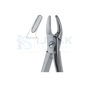 คีมถอนฟันแบบผ่าตัด Ijrak สำหรับฟันกรามบน ทำจากเหล็กกล้าไร้สนิม ใช้ด้วยมือ  ชนิดเครื่องมือผ่าตัดคลาส I ได้รับการรับรองมาตรฐาน CE - Product Image 1