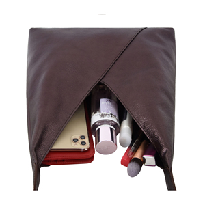 Luxury Genuine <b>Leather</b> Slouchy Shoulder <b>Bag</b> Women's <b>Soft</b> Cowhide Tote Handbag - Product Image 5