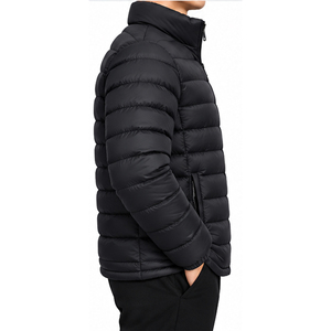 Veste matelassée premium pour homme, personnalisable, d'hiver, chaude, décontractée, style streetwear, fabricant OEM ODM, marque privée - Product Image 3