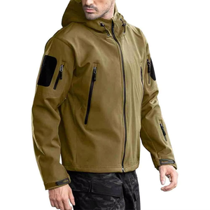 Unisex Winter Outdoor Hunting Jacket Breathable Waterproof Soft <b>Shell</b> Fleece Camouflage with Polyester Lining - Product Image 1