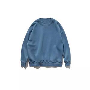 Sudadera Naranja para Hombre, Personalizable con Logotipo OEM, Cuello Redondo, Lisa, Talla Grande, Felpa de Algodón Grueso, Bordado e Impresión - Product Image 6