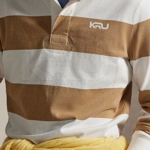 Camiseta de Rugby Moderna para Hombre, Manga Larga, Transpirable, con Logotipo Frontal Personalizado, Nombre del Equipo, Tela Resistente y Cómoda para Uso Diario - Product Image 6