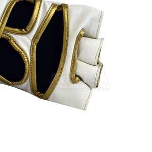 Guantes de MMA de Cuero Cómodos con Tela Transpirable, Cierre de Gancho y Bucle para un Ajuste Seguro en Sesiones Largas de Entrenamiento y Sparring - Product Image 6