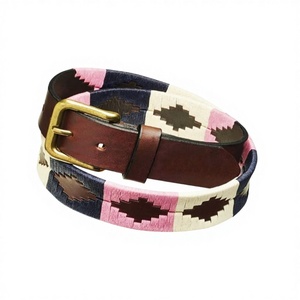 Unisex Custom Length Floral Logo-Style Eco-Friendly Durable Jeans Belt High Quality Buffalo Cow Hide Square Steel Great Clothing - Product Image 6